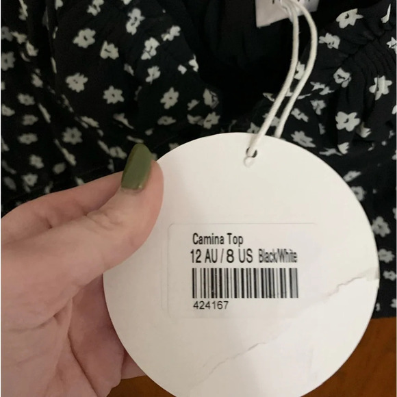 NWT Princess Polly Camina Blouse - Picture 8 of 9